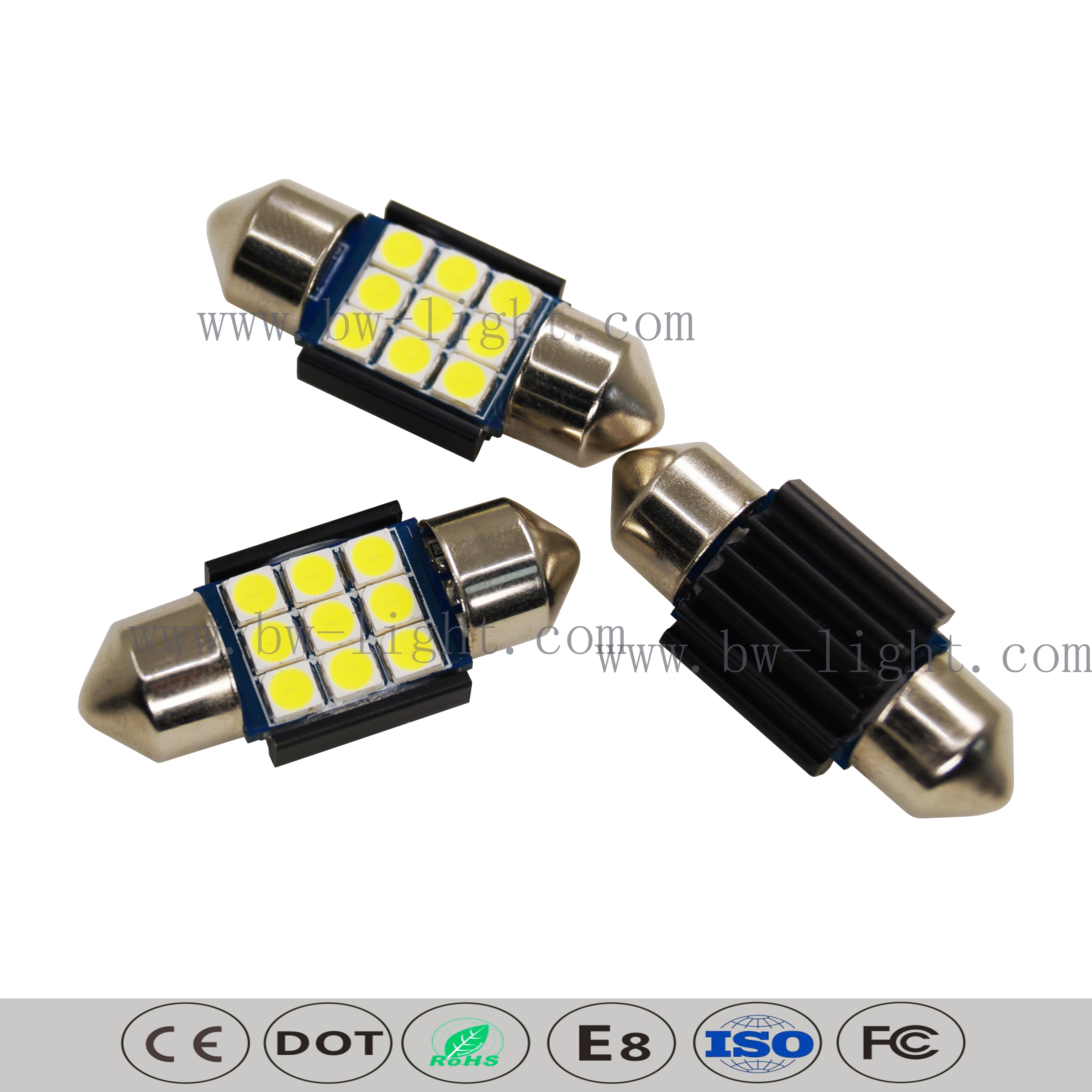 31mm 2W Canbus LED License Plate Lamps 