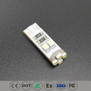 T10 Yellow Led Wedge Indicator Bulb for Car light