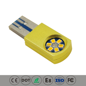 Custom T10 Yellow Light Indicator Bulb Light