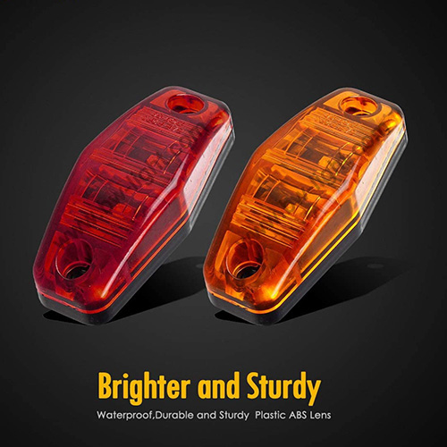 Red Identification Mini Led Side Fender Marker Lights