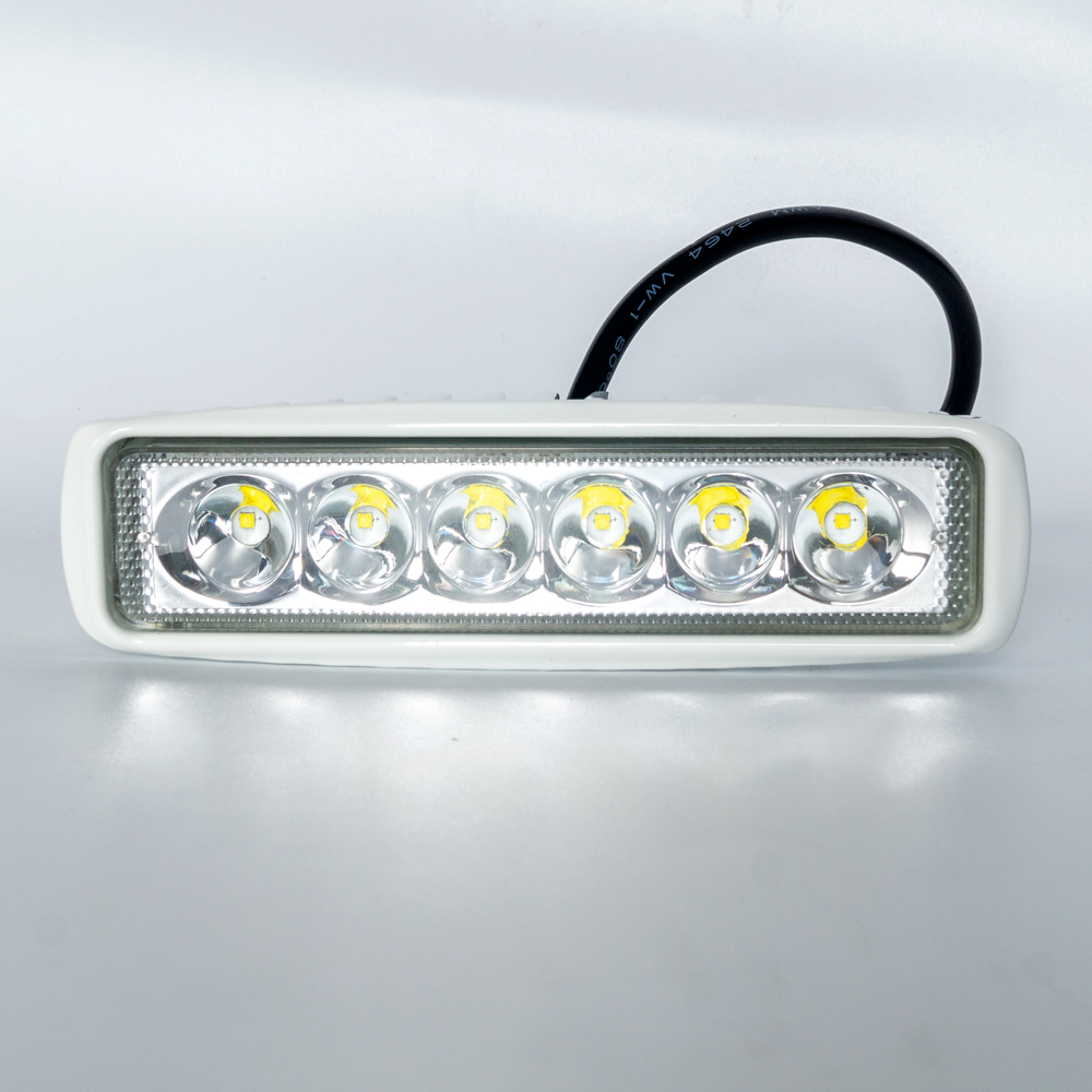 18W Rectangular Low Profile LED Work Light 